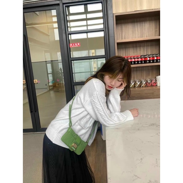 TÚI KẸP NÁCH KÈM DÂY ĐEO CHÉO FULL BOX