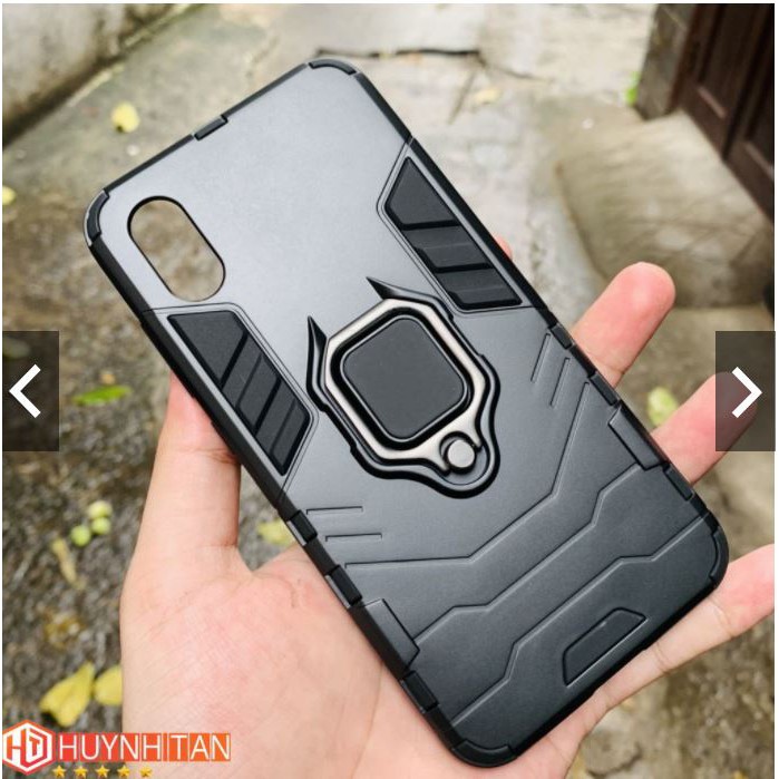 Ốp lưng Xiaomi Mi 8 , MI 8 Pro chống sốc Iron Man Ver 2 (Iring mới 2018) (full màu)