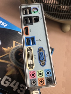 Bo mạch chủ Msi B75a-g43 cũ