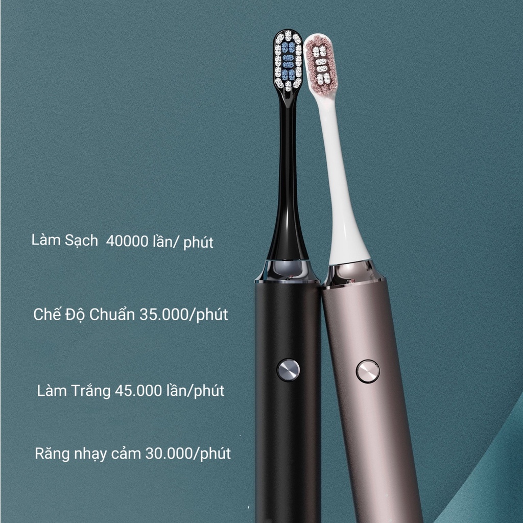 Bàn chải đánh răng điện SC326 𝑺𝒐𝒏𝒊𝒄𝒂𝒓𝒆 𝑷𝒓𝒐𝒕𝒆𝒄𝒕𝒊𝒗𝒆 𝑪𝒍𝒆𝒂𝒏 công nghệ Đức, bàn chải điện lông mềm