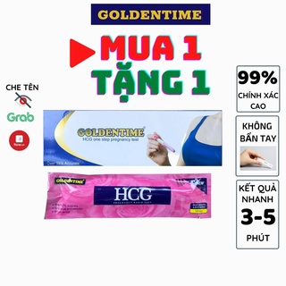 Que thử thai bút thử thai test nhanh độ chính xác cao của Goldentime