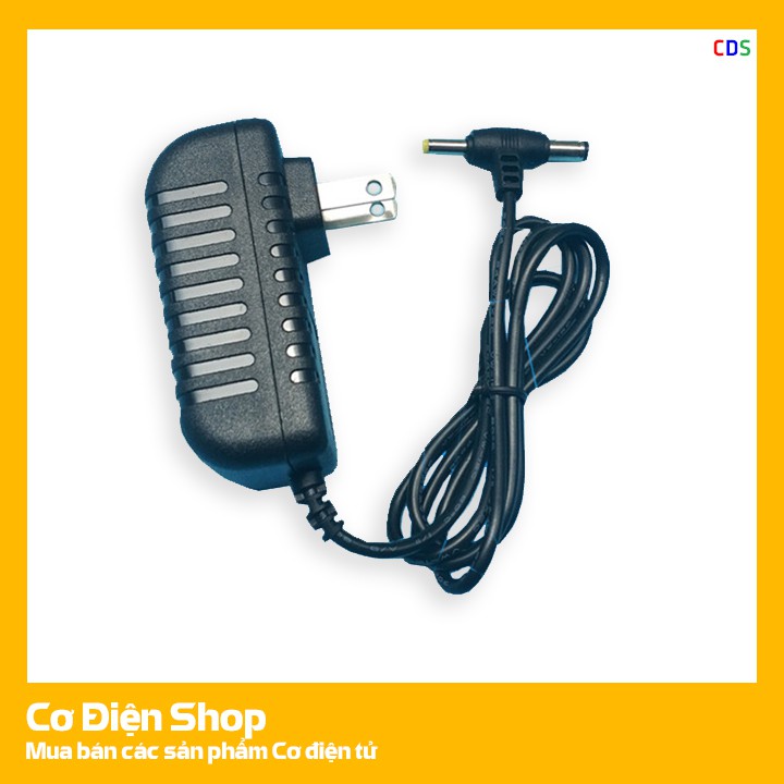 Bộ nguồn 1220 12V, 2A, 2 đầu ra 5.5mm và 4.0mm, dây dài 1m - Cơ Điện Shop