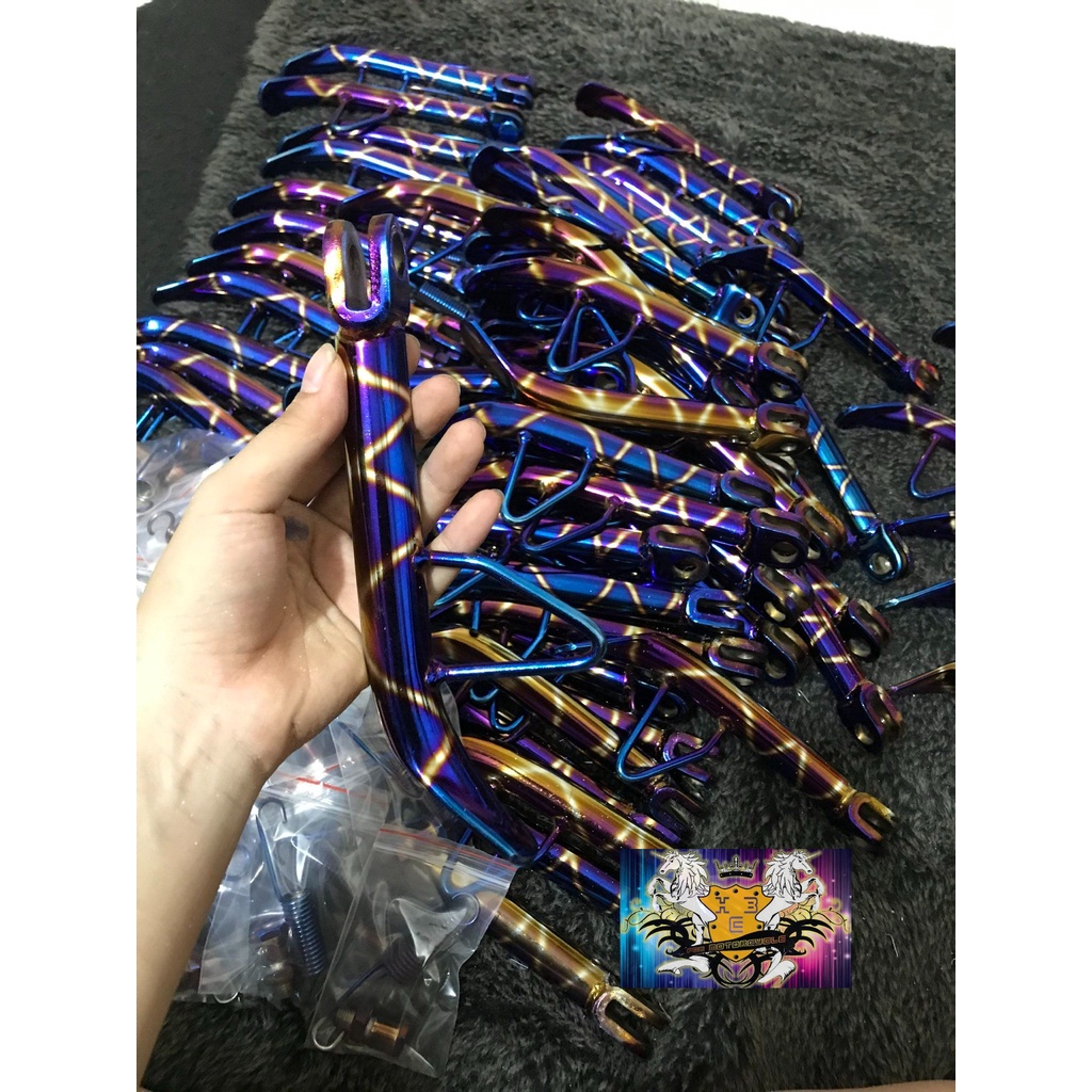 Chân chống mạ crôm dành cho Wave, Sirus, Ex