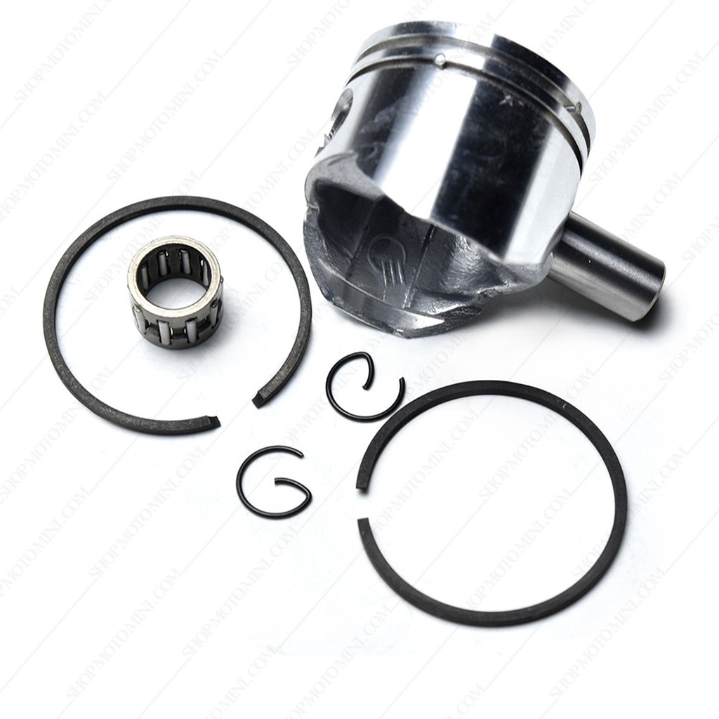 Đầu nòng piston cào cào mini 50cc | bộ hơi xe moto 49cc |  piston bạc pitttong