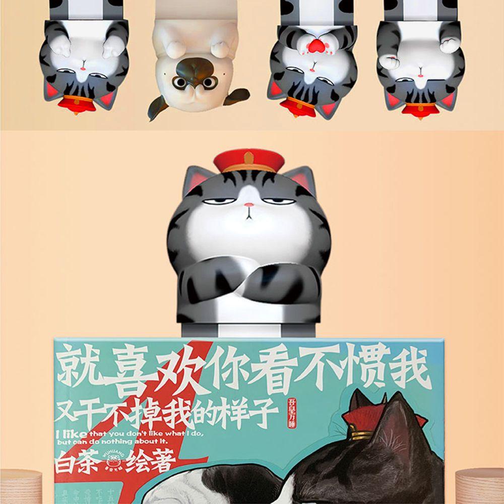 PISTA Thẻ Đánh Dấu Trang Sách Bằng Nhựa PVC Hình 3D Dễ Thương