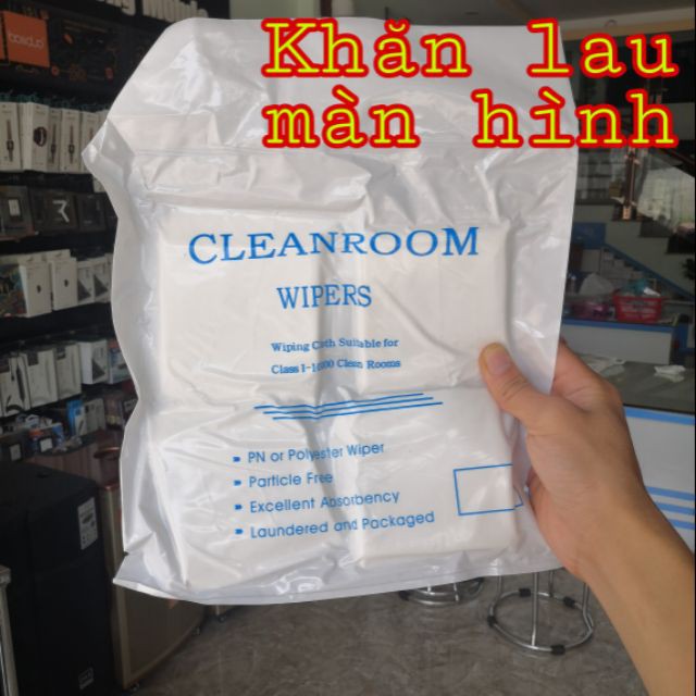 Khăn lau keo, khăn lau vệ sinh màn hình cảm ứng, khăn lau ép kính