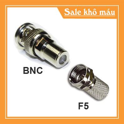 Jack BNC F5 xịn Dùng Cho CAMERA Nguyên hộp 100 cái