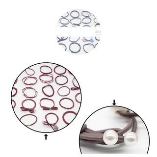 Sét 24 dây buộc tóc cao cấp xuất Nhật A04