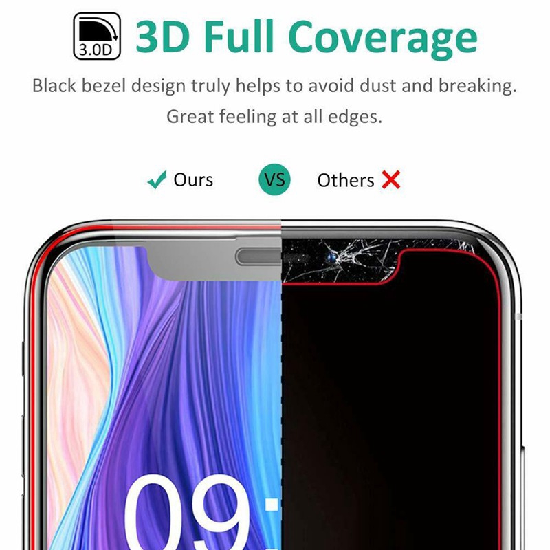 Kính Cường Lực 9H Bảo Vệ Màn Hình Dành Ch iPhone XS X XR Max 8 7 6 6s 5s