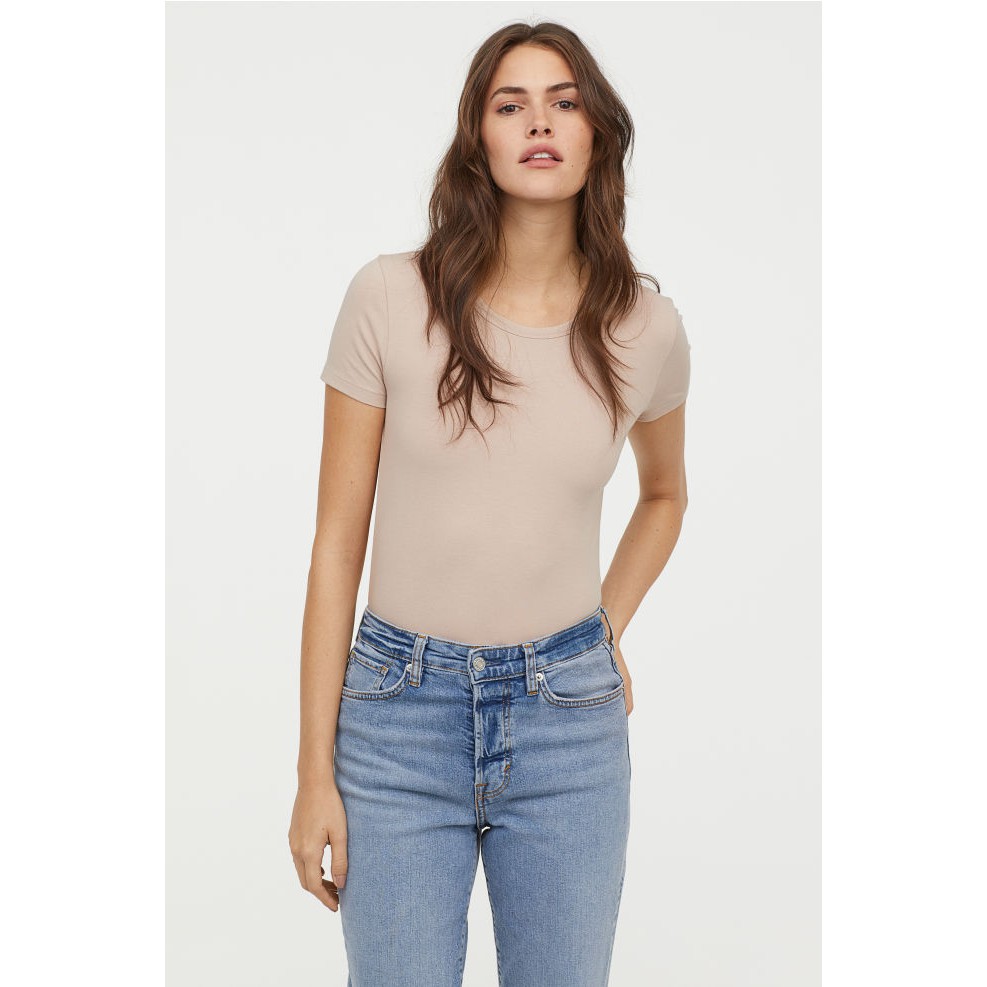 Áo thun basic H&M new auth 100% size s