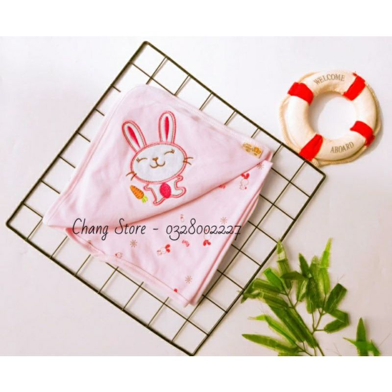 Khăn Choàng Ủ Bé Cotton Cao Cấp Bosbaby