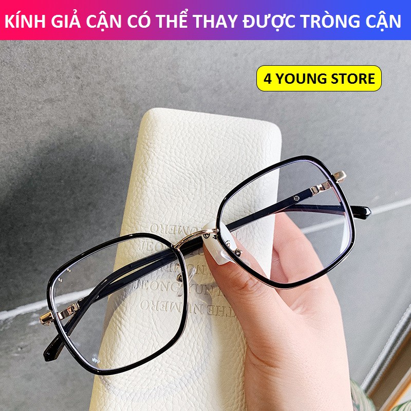 Kính gọng cận thời trang phong cách Hàn Quốc xu hướng mới năm 2020 - Kính cận Unisex 011 | BigBuy360 - bigbuy360.vn