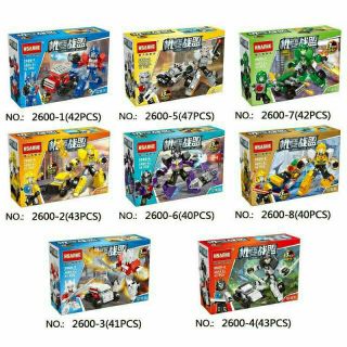 BỘ LẮP RÁP LEGO HSANHE MINI 3 BIẾN HÌNH
