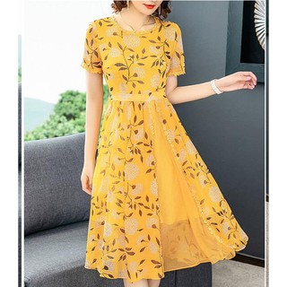 ĐẦM SUÔNG HOA CAO CẤP DVD270135