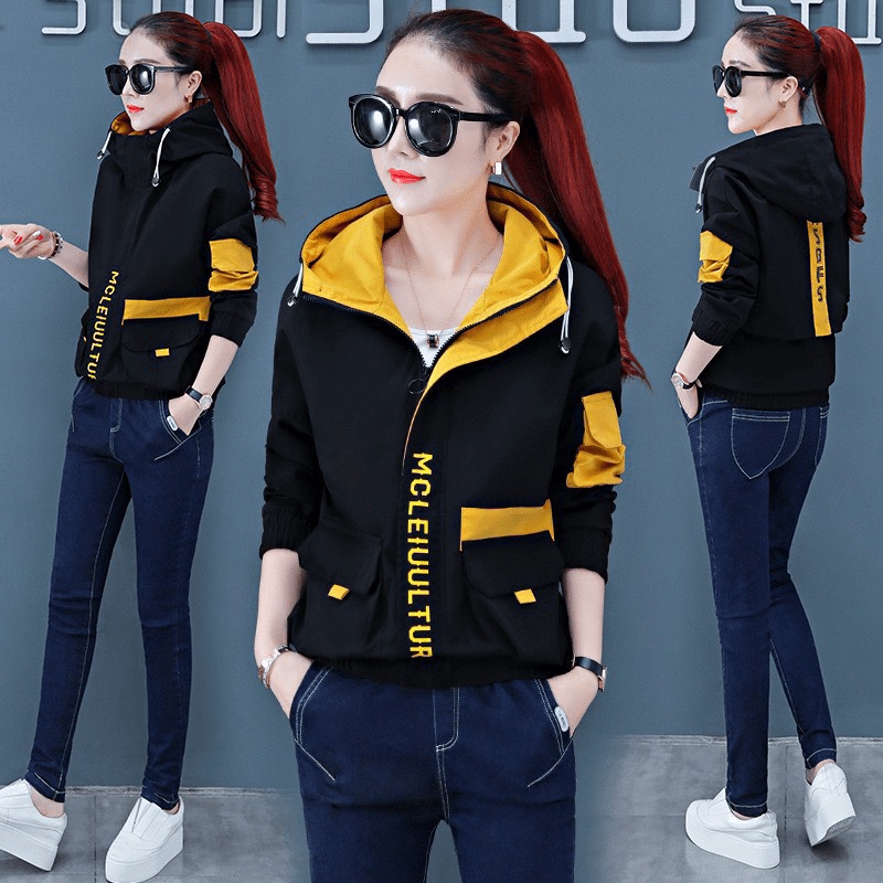 ÁO KHOÁC DÙ 2 LỚP TÚI HỘP PHỐI MÀU HOTTREND MỚI NHẤT HIỆN NAY LANA FASHION