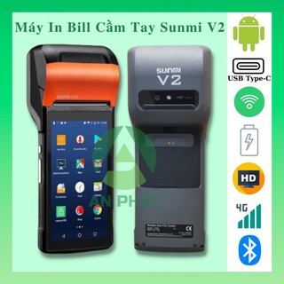 Máy Pos Cầm Tay Tích Hợp In Bill Sunmi V2 Bảo Hành Chính Hãng 12 Tháng