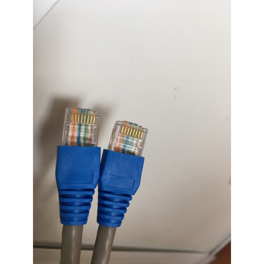 Dây mạng cat 6 dintek UTP bấm sẵn 2 đầu từ 1-5M, giá 8k/1m, lõi đồng siêu to