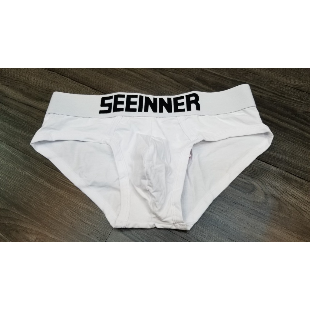 [free ship 50k + che tên đơn hàng] quần lót nam, quần lót tam giác thun cotton cao cấp in chữ seener đẹp