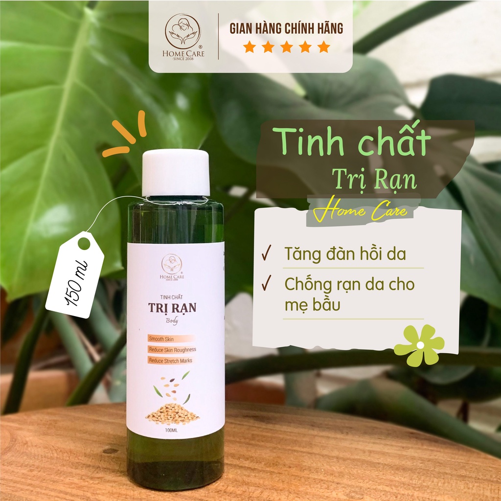 Tinh chất dưỡng chống rạn da cho mẹ bầu Home Care - chai 100ml
