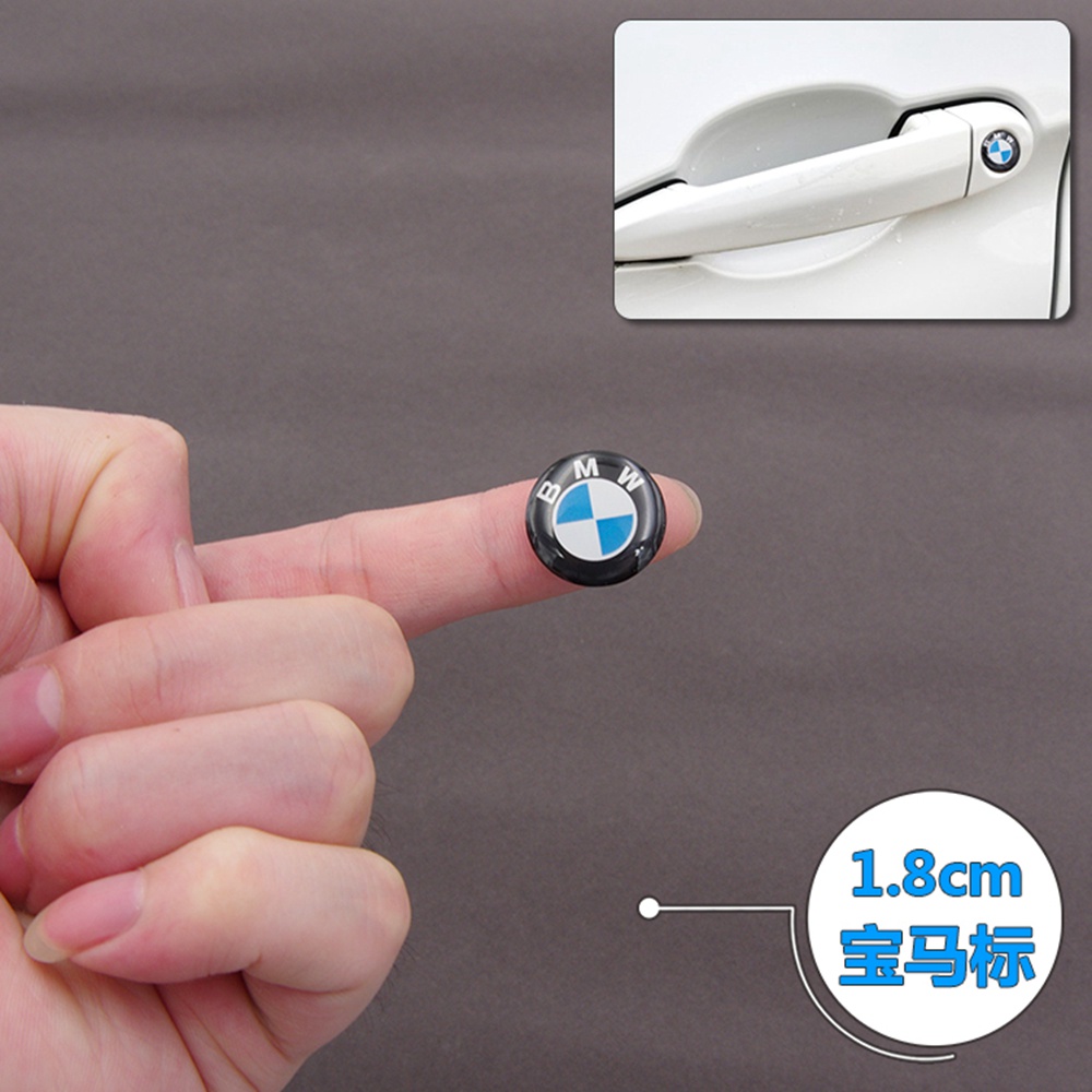 Miếng Dán Trang Trí Lỗ Khóa Cửa Xe Hơi BMW 1 series 5 series 3 series X3X5X1X4X6 Chống Tắc Nghẽn Tiện Dụng