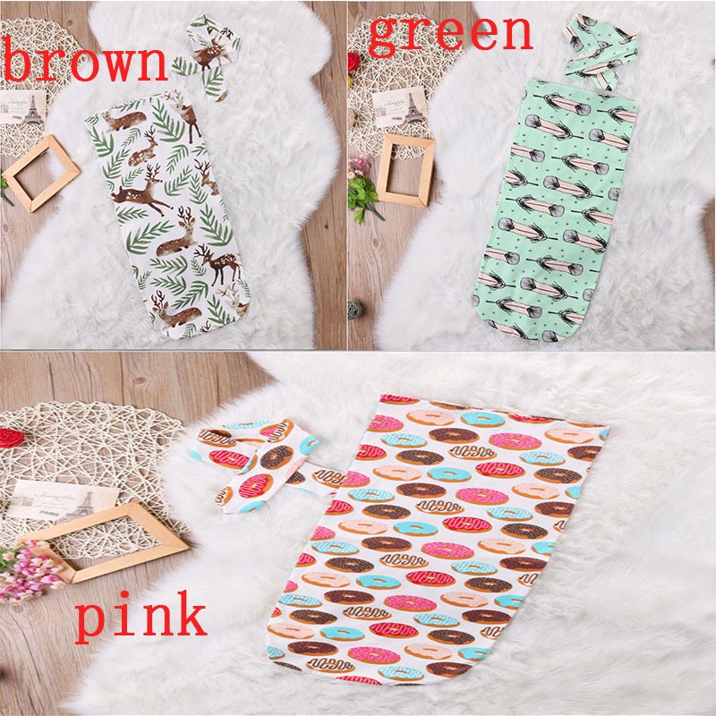 ღ♛ღ0-12M Newborn Baby Blanket Swaddle Sleeping Bag Sleepsack Stroller Wrap Outwear