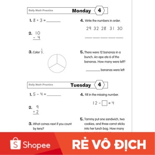 Daily Math Practice - Full Grade 1-6