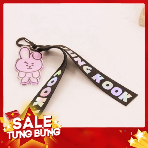 Chuyendokpop nametag BTS chibi strap BTS chibi móc khóa BTS chibi BTS phụ kiện thần tượng CẢM ƠN ĐÃ TIN TƯỞNG ỦNG HỘ