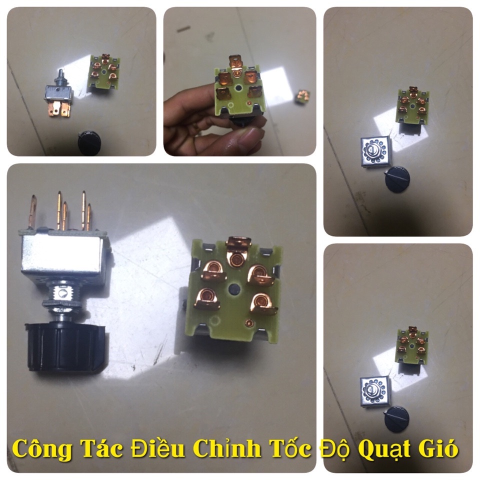 Công tắc điều hòa ô tô (Chọn đúng phân loại hàng)