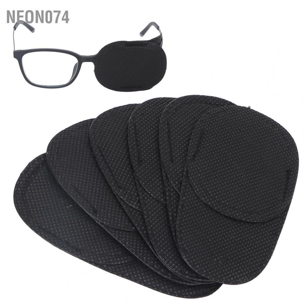 Set 6 miếng che mắt màu đen cho người lớn và trẻ em điều chỉnh mắt lác