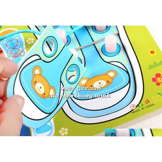 BẢNG BUỘC DÂY GIẦY LOẠI TO