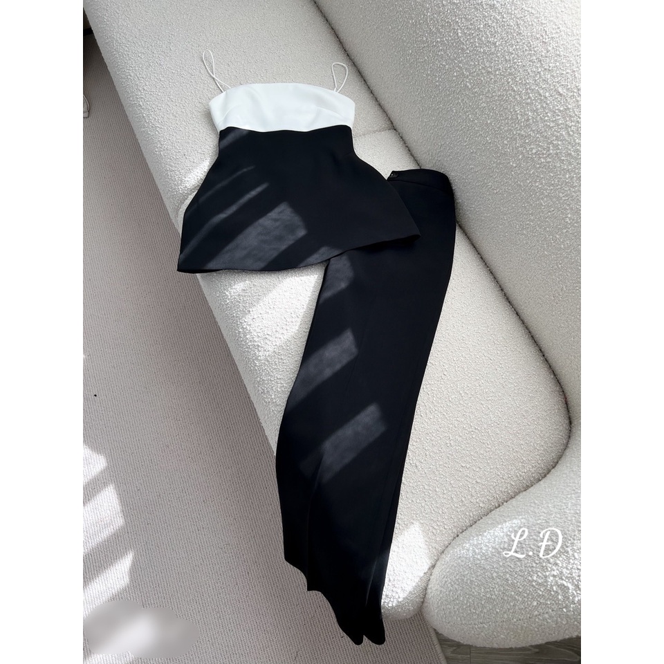 Sét áo quây mix quần suông