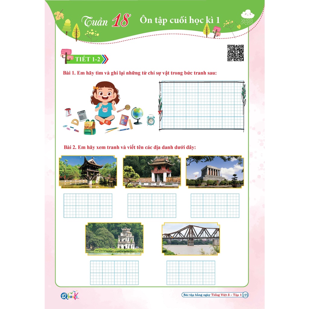 Sách - Bài Tập Hằng Ngày Tiếng Việt 3 - Tập 1 - Kết Nối Tri Thức Với Cuộc Sống