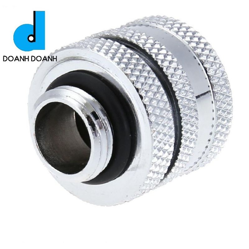 Fit com nối ống cứng od14 silver - tản nhiệt nước