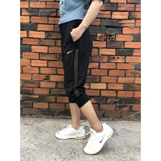 [HOT] Quần jogger nữ phối lưới thời trang
