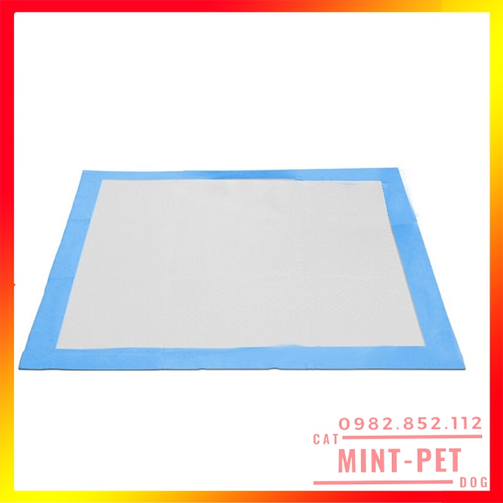 Tã lót cho chó mèo đi vệ sinh vào khay, chuồng bằng giấy siêu thấm hút #MintPet