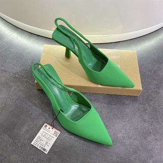 ( ẢNH THẬT ) Cao gót zara basic full box
