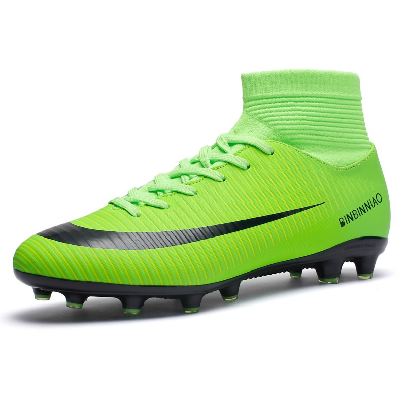 FG soccer shoes Giày bóng đá thể thao ngoài trời cho trẻ em, giày tập bóng đá, giày nam / nữ, giày thể thao cỡ lớn Kích thước: 35-45