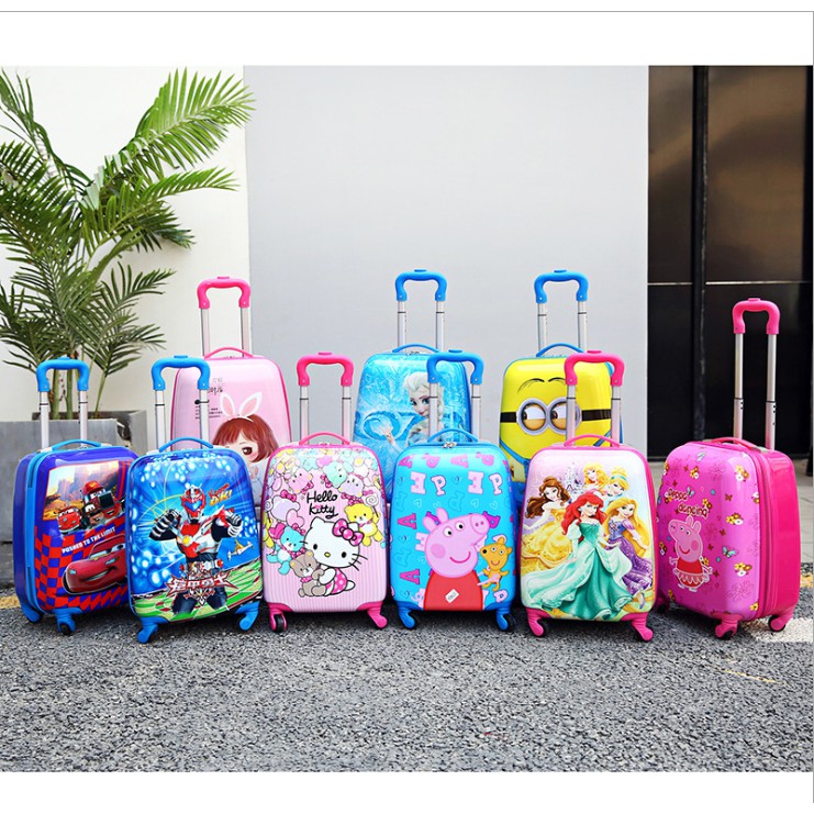 Vali hoạt hình cho bé size 18