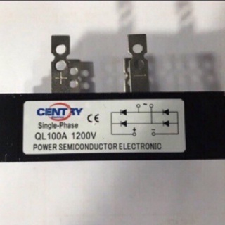 Cầu  Diode  chỉnh  lưu  100A -1200V ( Một pha 4 chân)