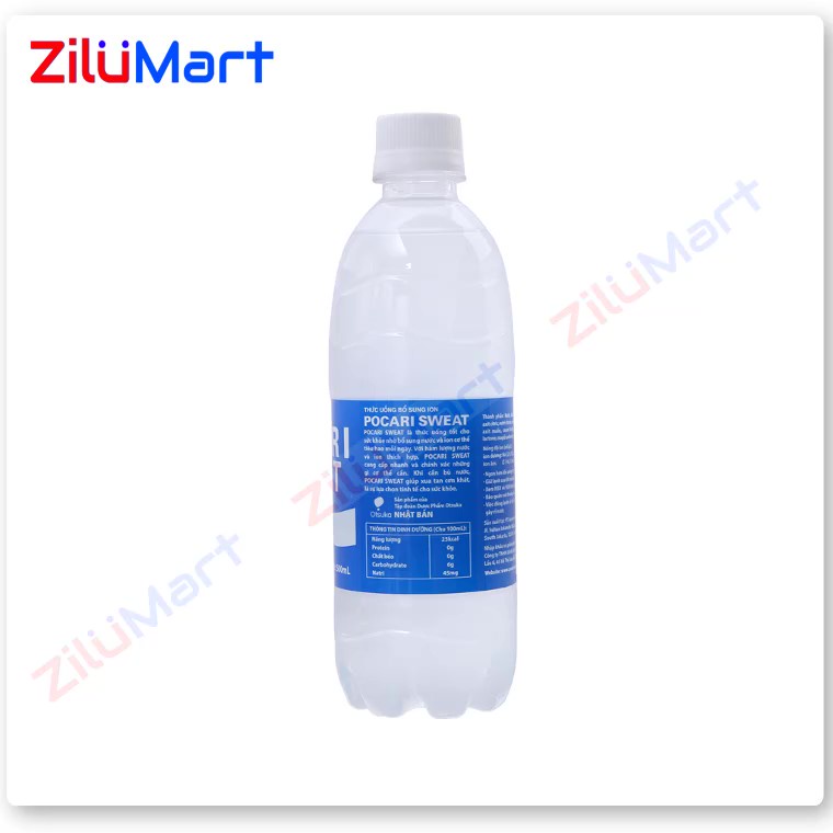 Nước khoáng i-on Pocari Sweat  loại 500ml