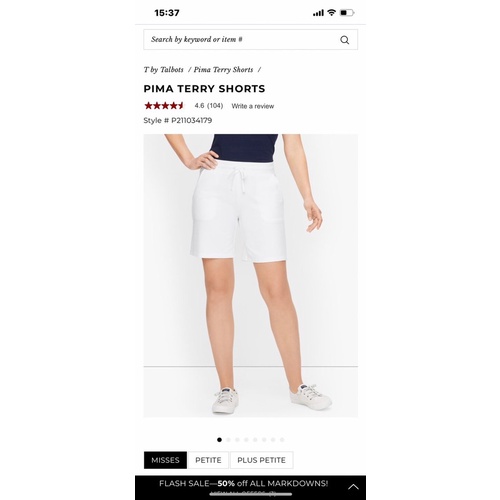 Quần TALBOTS shorts da cá xuất xịn