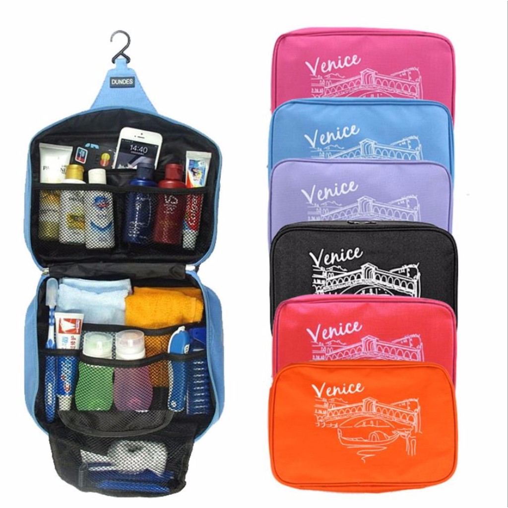 Túi Du Lịch Đựng Mỹ Phẩm Đồ Dùng Tiện Ích Phong Cách Châu Âu Venice