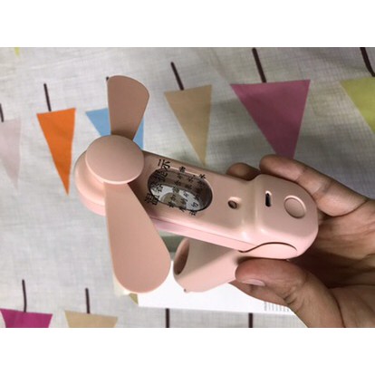 Quạt phun sương cầm tay, quạt để bàn mini tạo độ ẩm có thể gấp gọn, sạc USB - A00 | BigBuy360 - bigbuy360.vn