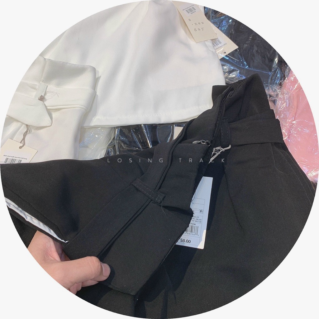 Quần short - quần đùi tuyết mua lưng cao tặng kèm thắt lưng - Q09