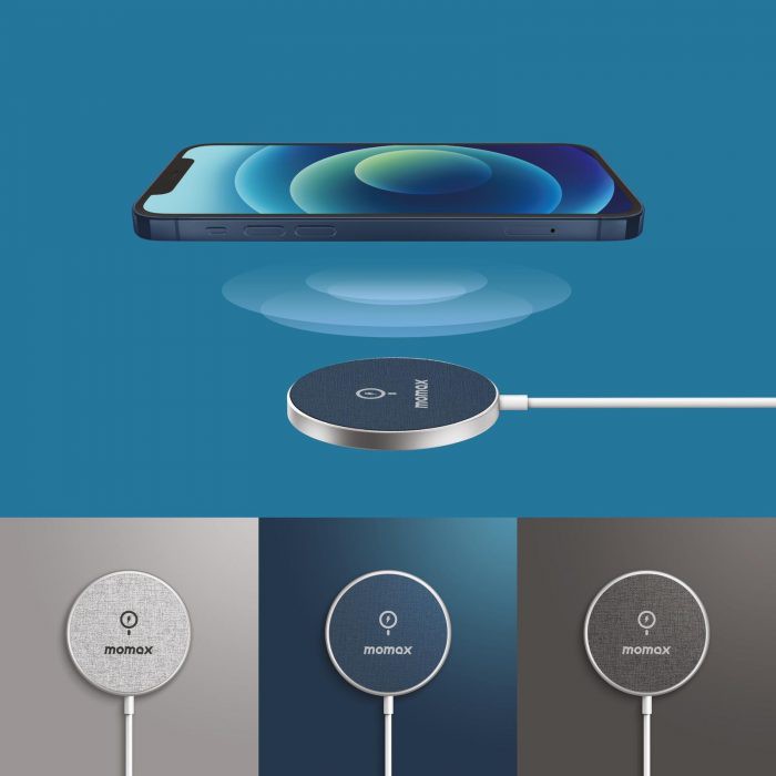 [ Chính Hãng ] Sạc Không Dây Momax Q.Mag Fusion Magnetic Charger - Hỗ trợ Macsafe CHo iPhone 12 Seri