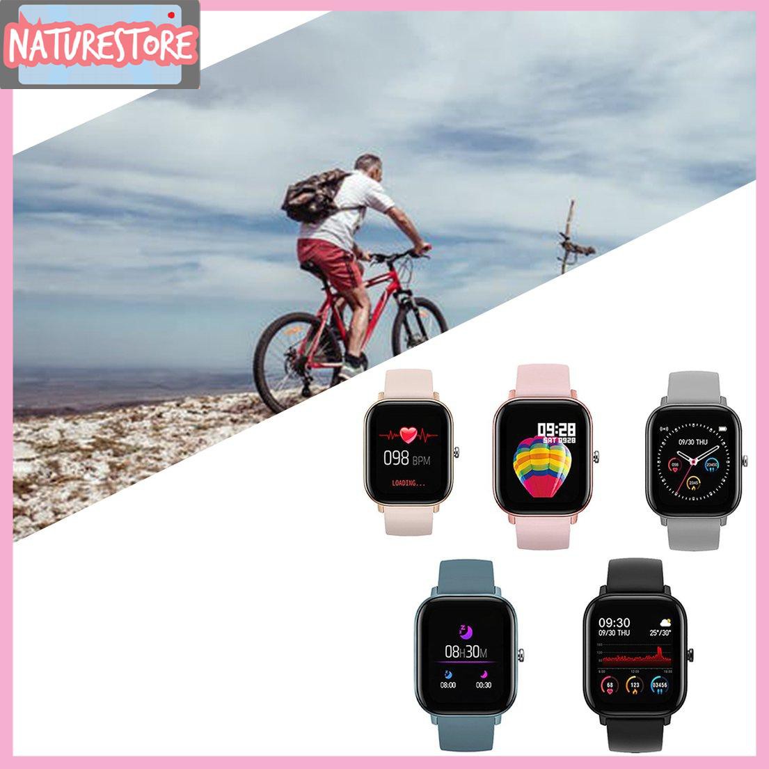 Đồng Hồ Đeo Tay Thông Minh 1.4 Inch Màn Hình Cảm Ứng Chống Nước Đo Nhịp Tim