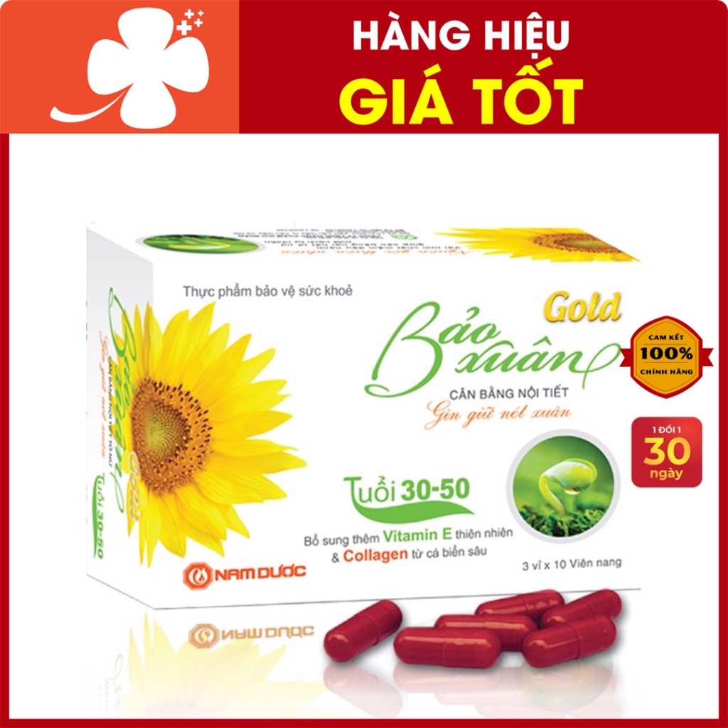Bảo Xuân Gold giữ gìn tuổi xuân, hạn chế tình trạng lão hóa, giảm nếp nhăn và chậm quá trình mãn kinh.
