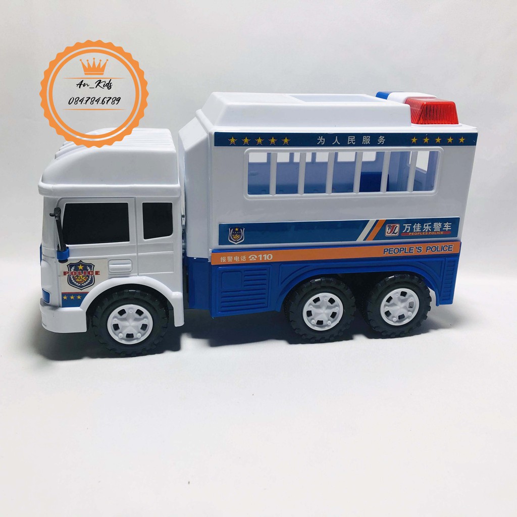 Xe Cảnh Sát Đồ Chơi Chạy Đà Loại Siêu To Các Bé Trai An Kids