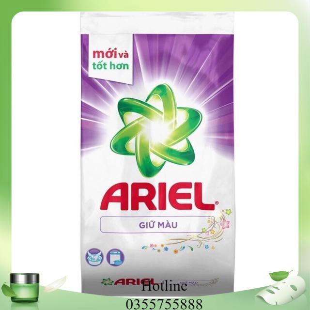 Bột giặt Ariel nắng mai, giữ màu, downy 5kg