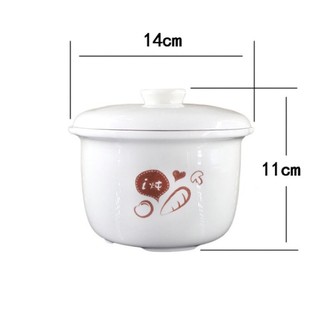 Nồi nấu cháo Bear có lồng hấp 0,8l ( BẢN QUỐC TẾ)